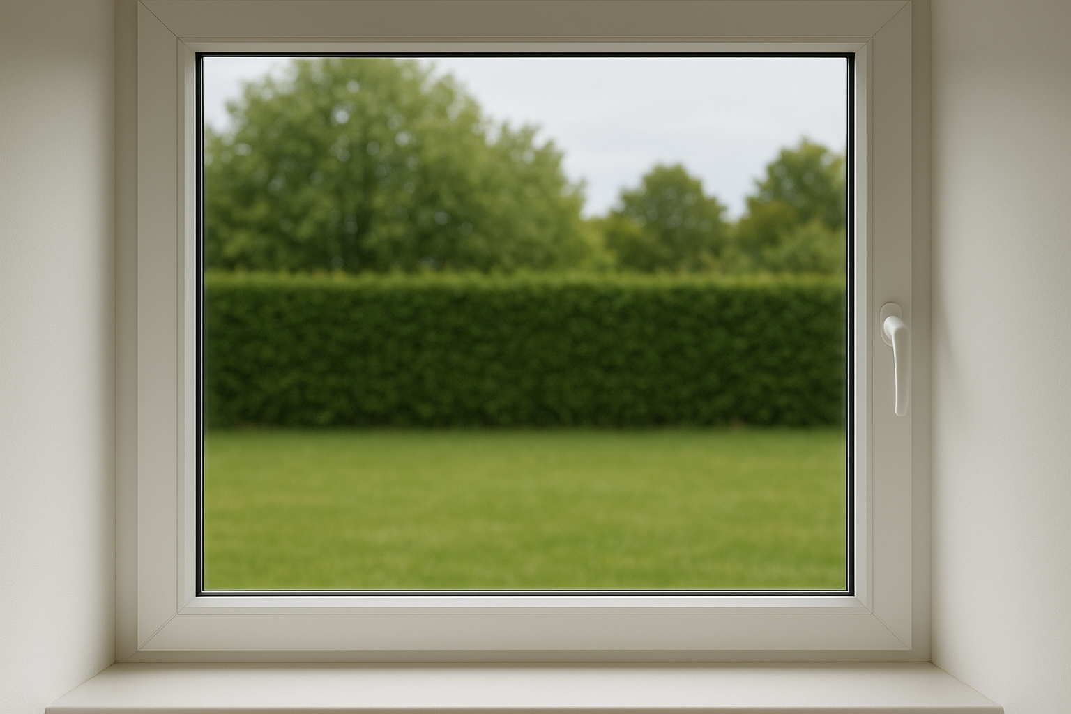 Après nettoyage - Vitre éclatante